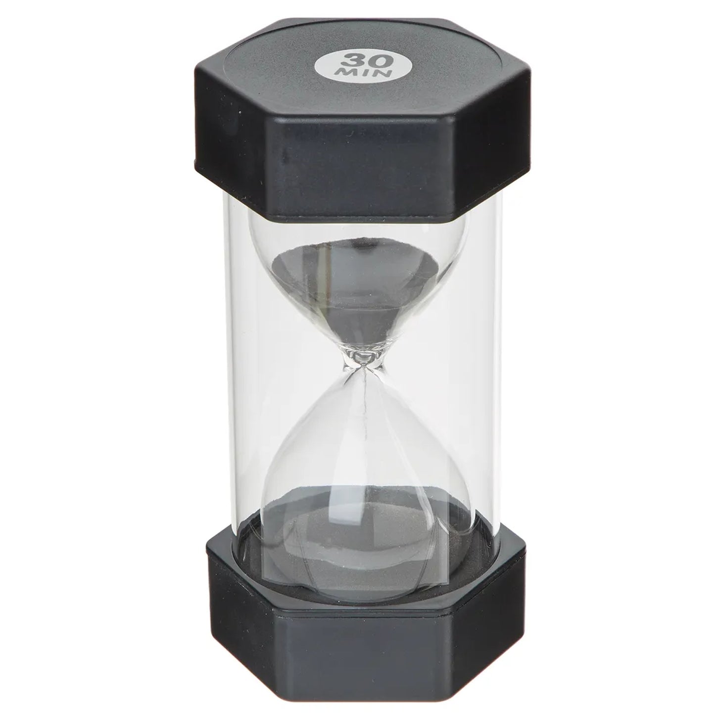 jumbo sand timer for kids 30 min black