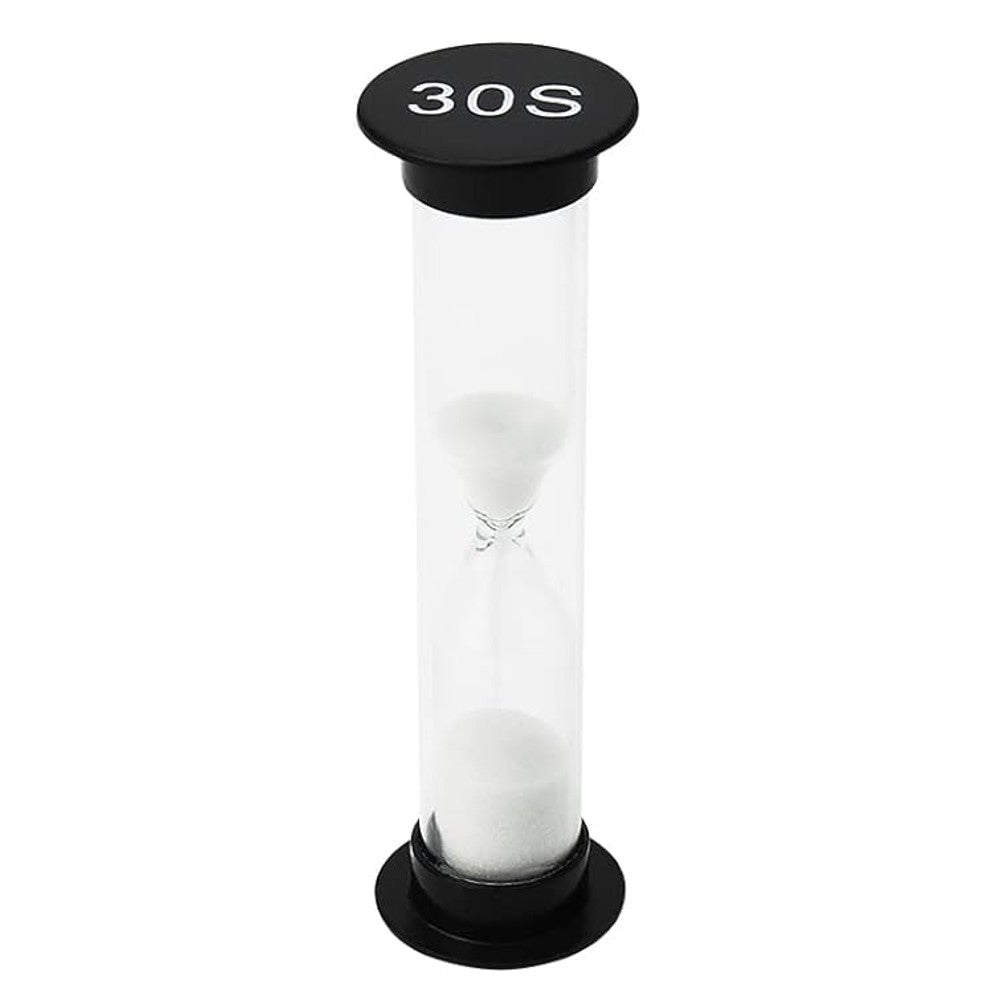 sand timer for kids 30 sec black
