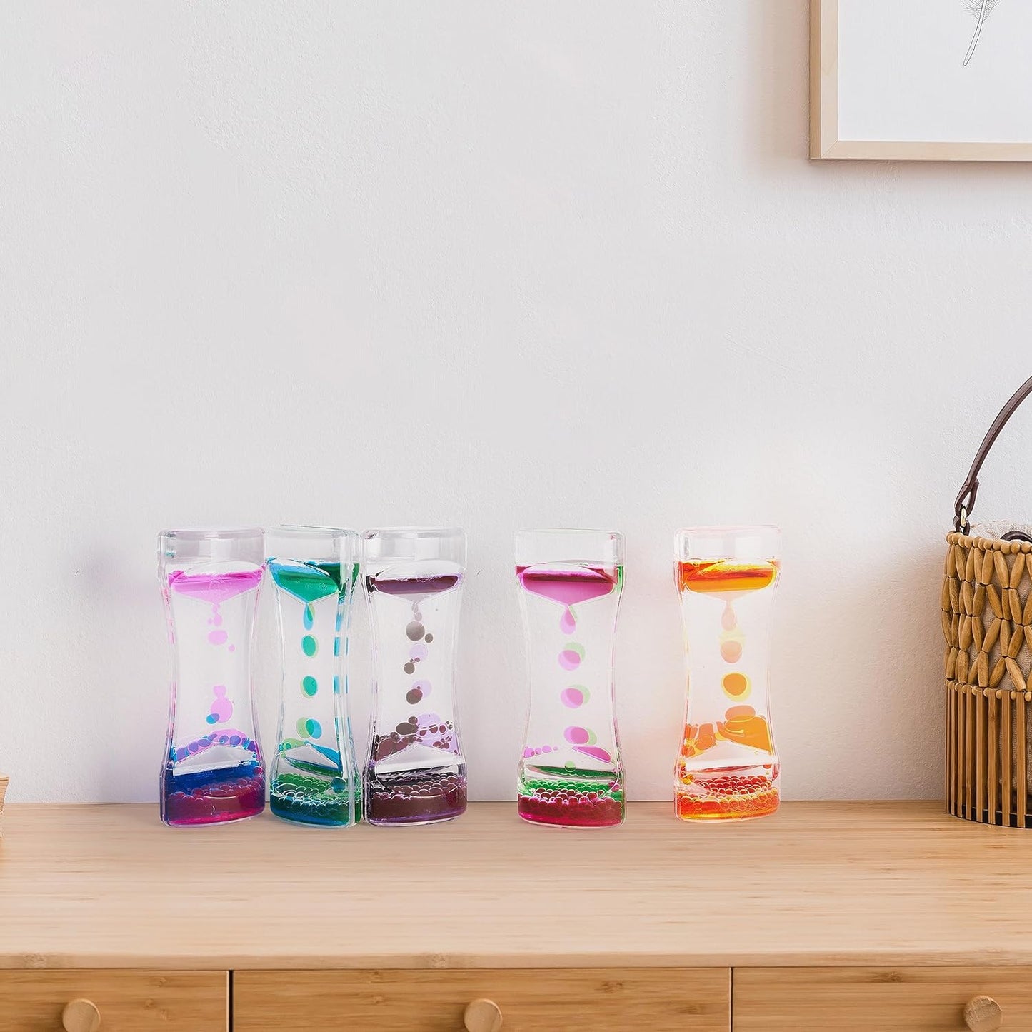 5 sensory liquid motion timers