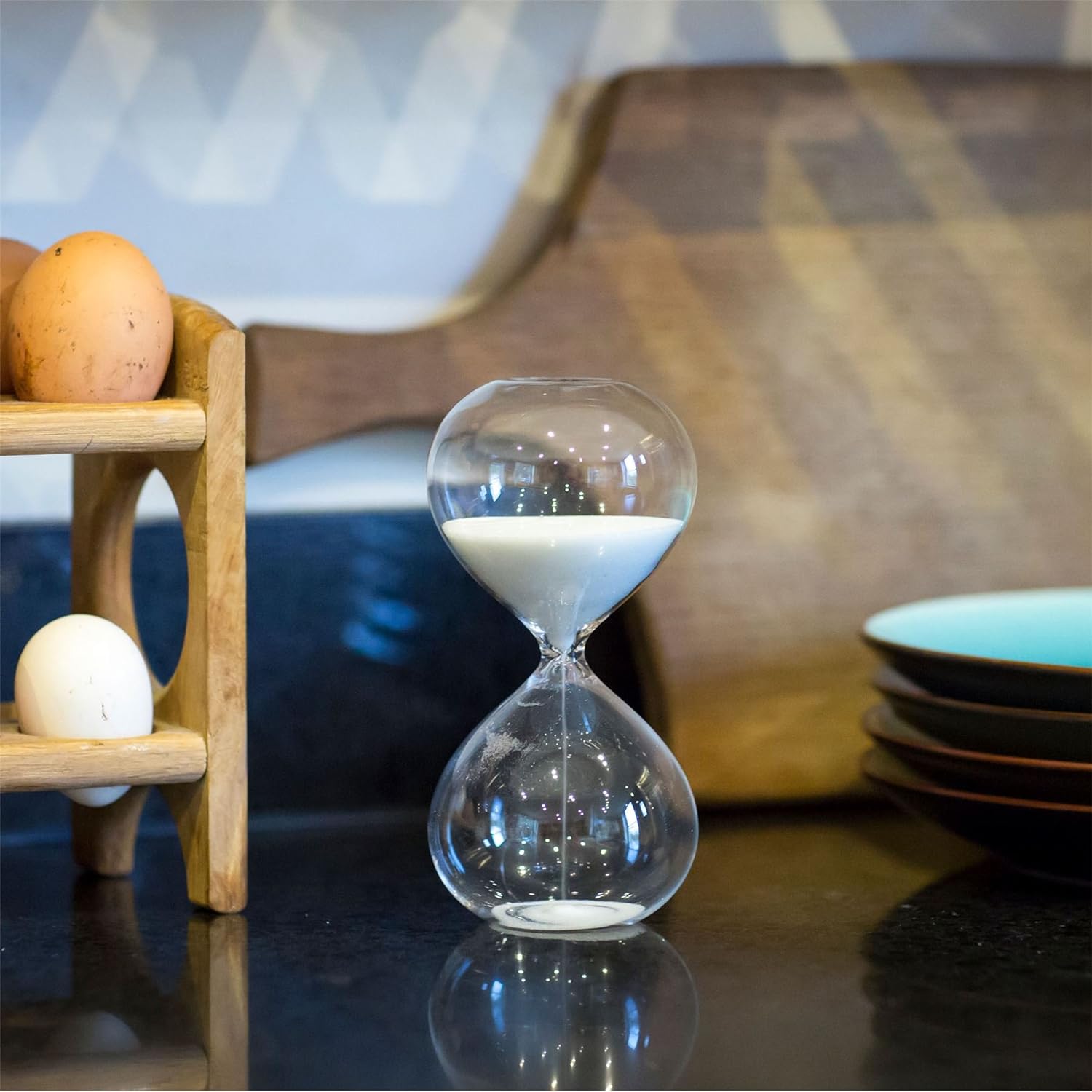 classic glass sand timer 15 min