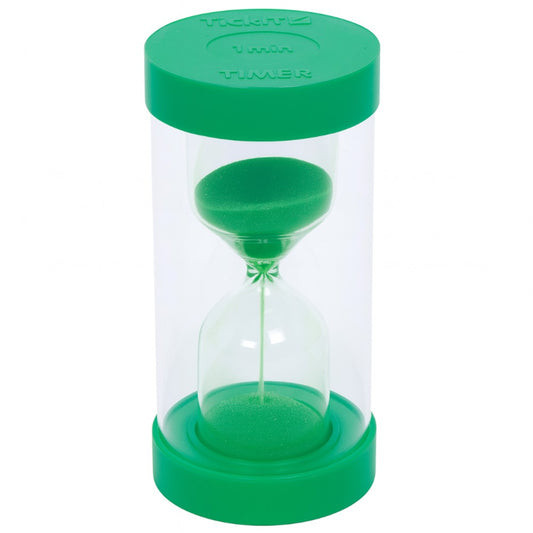 TickiT® ColourBright Sand Timer (1 Minute - Green)