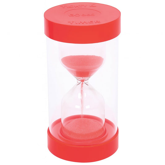 TickiT® ColourBright Sand Timer (30 Second - Red)