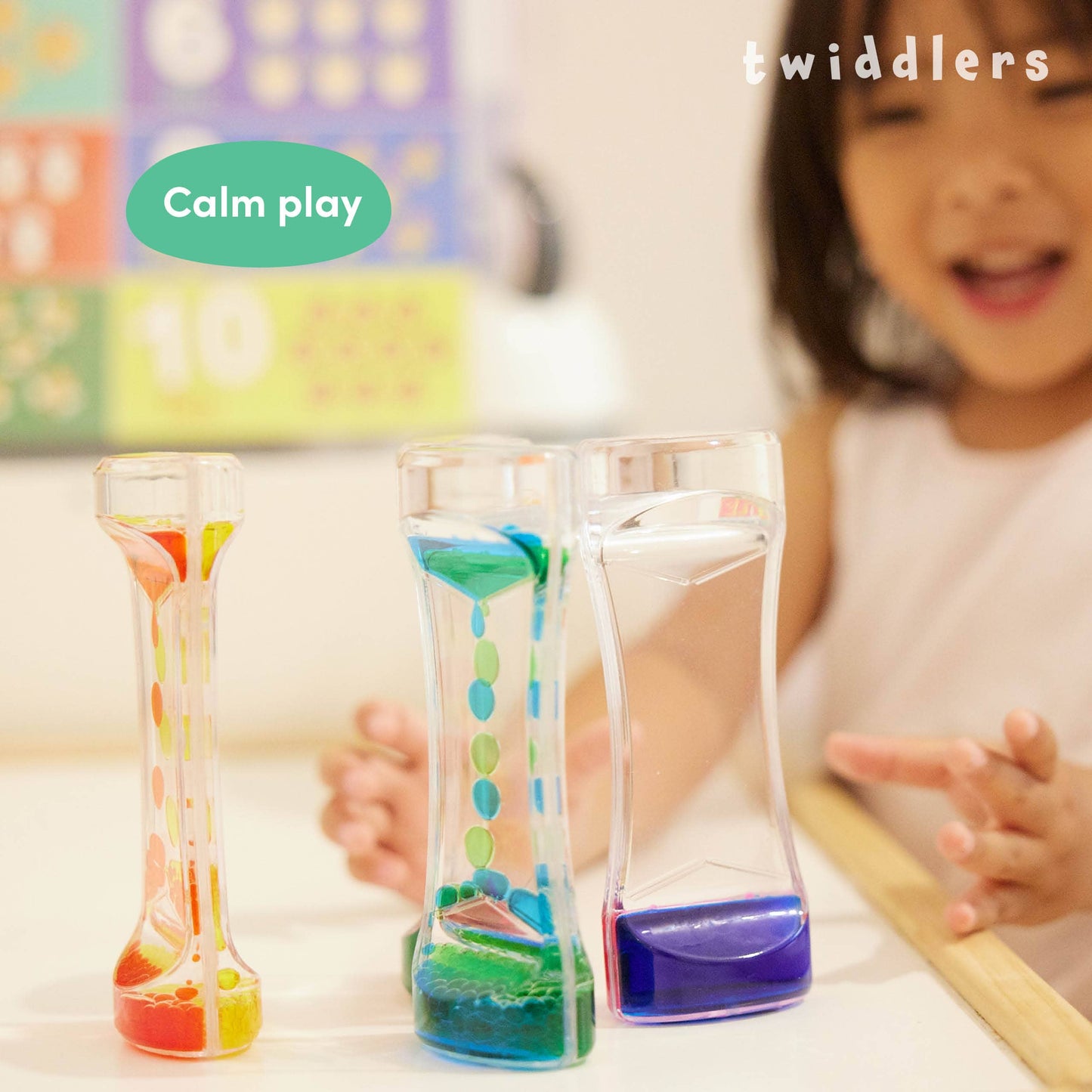 1 Liquid Motion Sensory Timer - Choose Your Colour!
