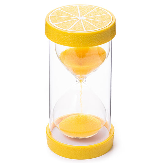 Jumbo Fruit Sand Timers for Kids (1 Min - Lemon)