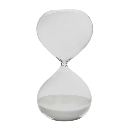 classic glass sand timer 30 min