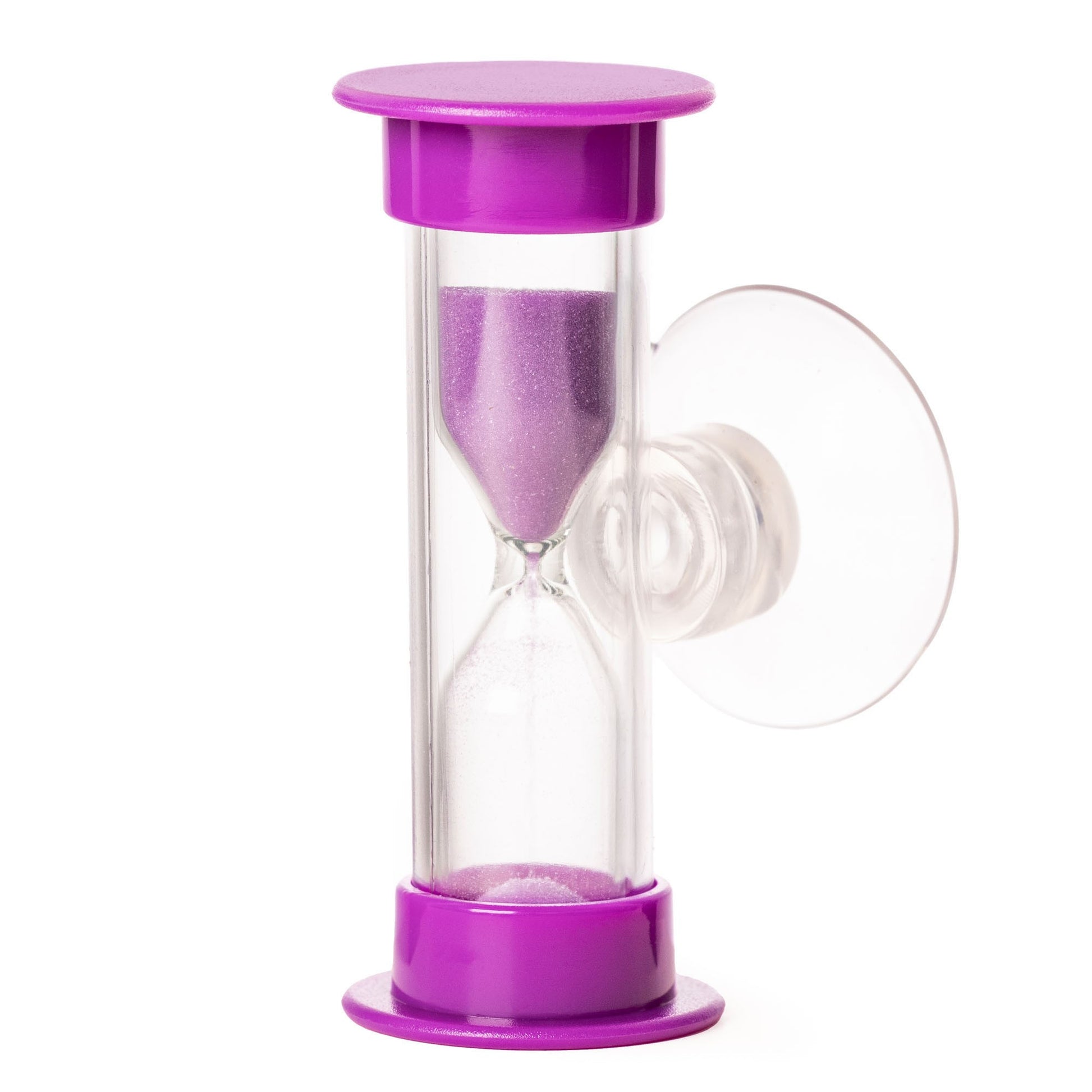 tooth brushing sand timers 2 min purple