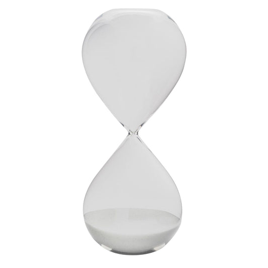 classic glass sand timer 1 hr