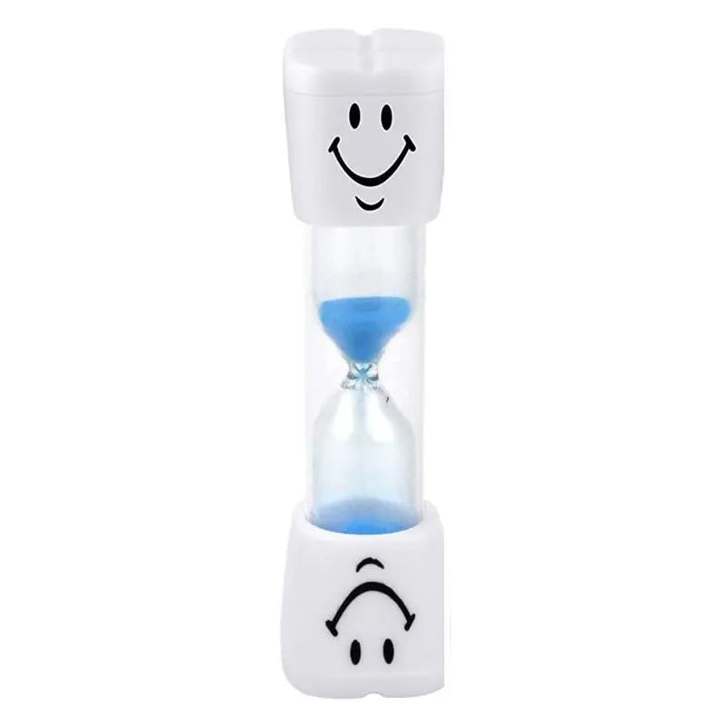 tooth brushing sand timers 2 min blue