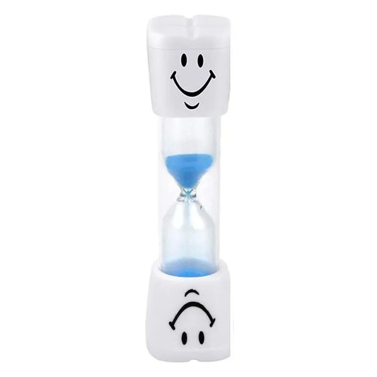 tooth brushing sand timers 2 min blue