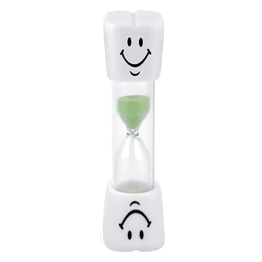 tooth brushing sand timers 2 min green
