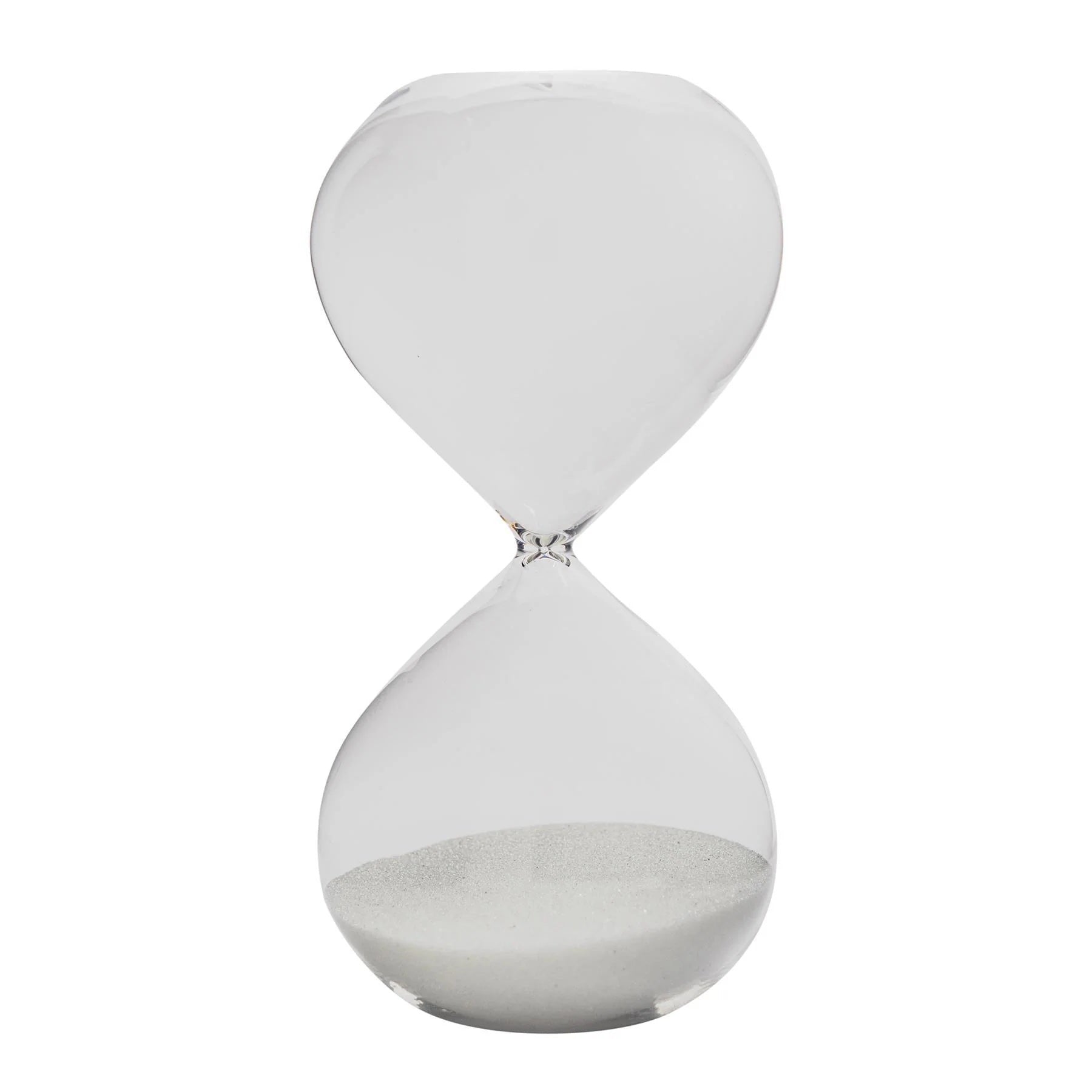 classic glass sand timer 15 min  