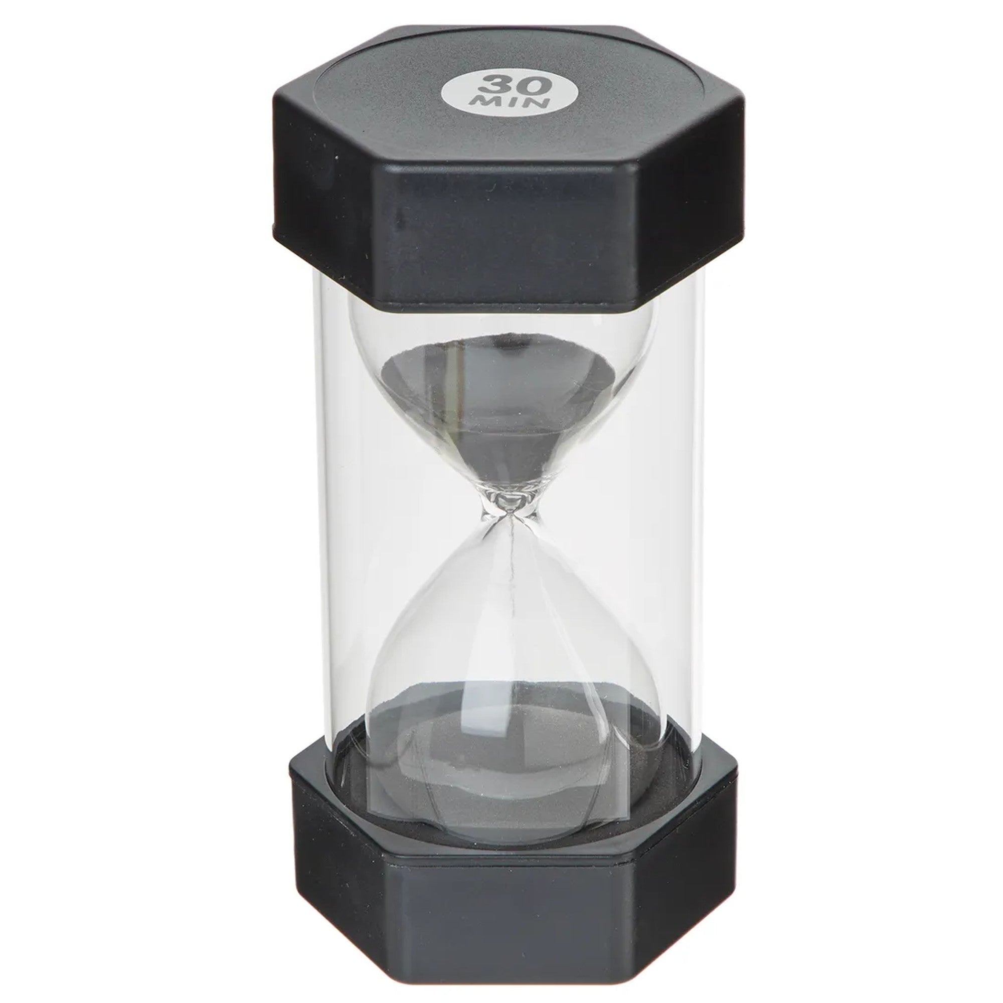 Jumbo Sand Timer for Kids (30 Min - Black) – Sand Timers