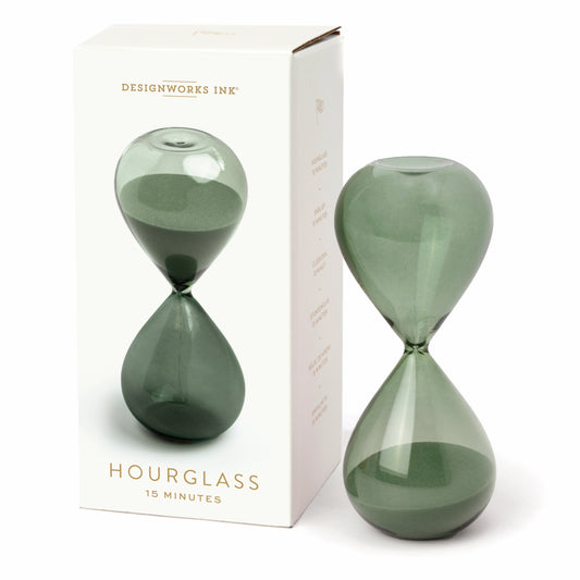 decorative evergreen hourglass