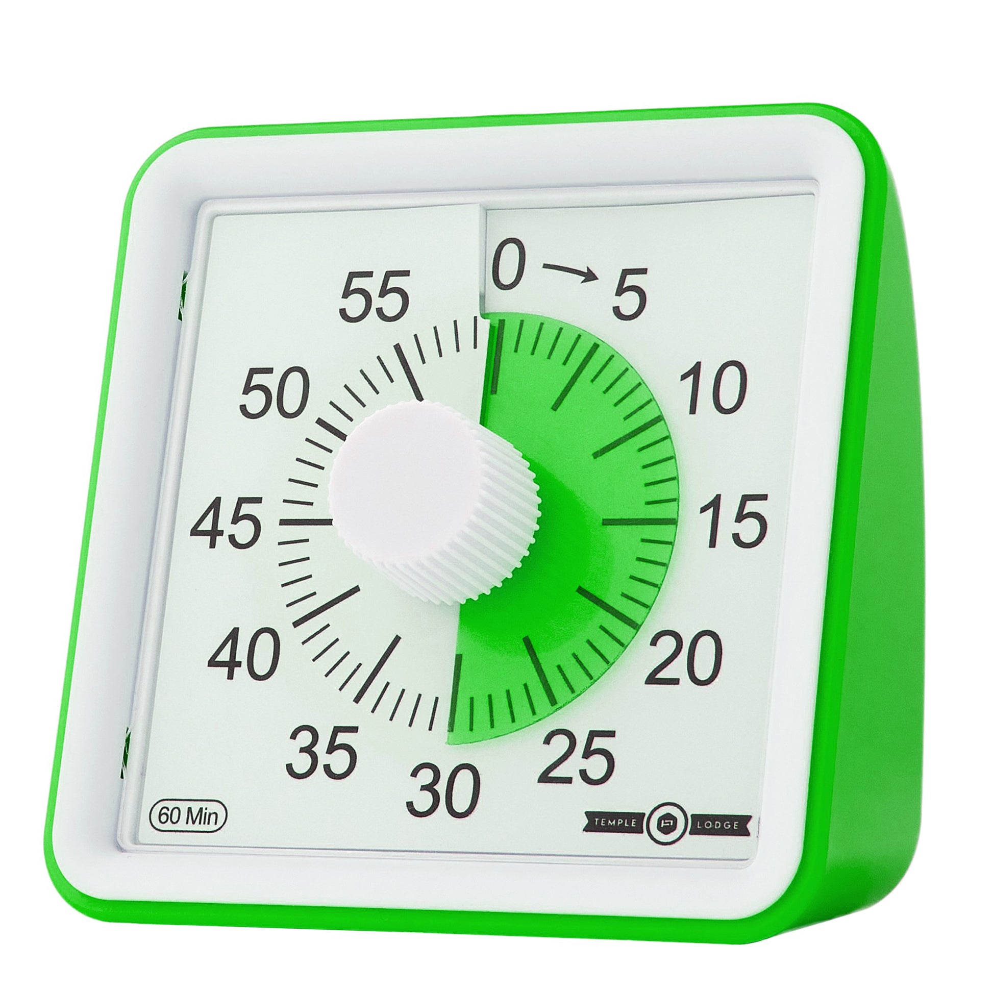 60 minute visual timer green 