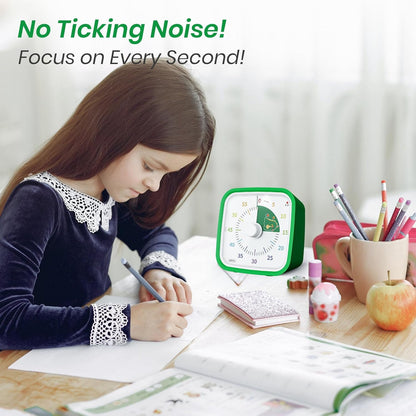 60-Minute Visual Timer (Green Dinosaur)