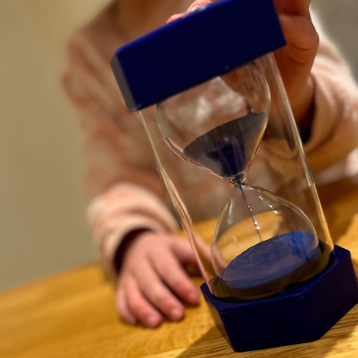 Jumbo Sand Timer for Kids (5 Min - Blue) – Sand Timers